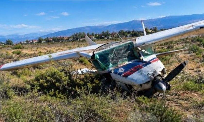 Avioneta de entrenamiento cae en Tarija y deja tres heridos
