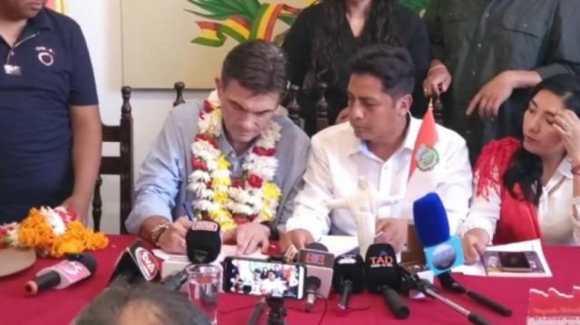 Paz vuelve a Tarija para firmar convenio de la PTAR