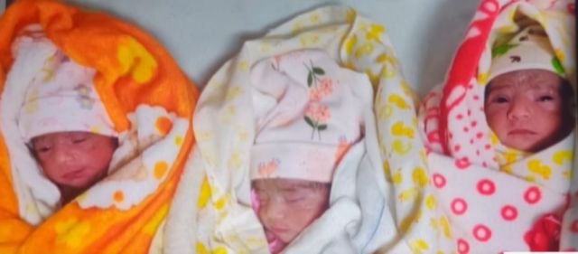 Familia tarijeña solicita pañales, leche y ropa para trillizas