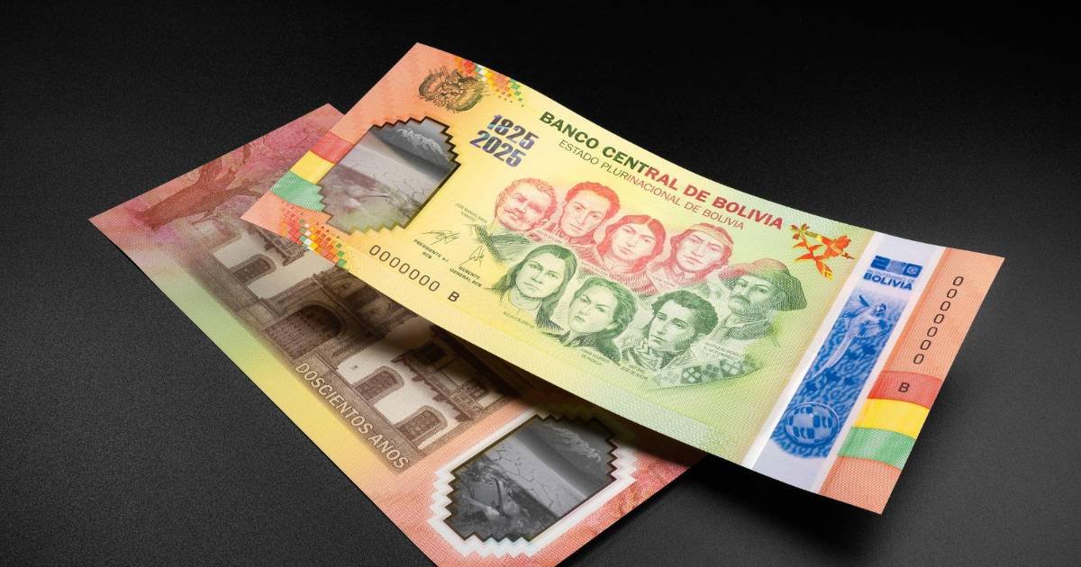 Solo se vendió 4% de billetes conmemorativos del BCB