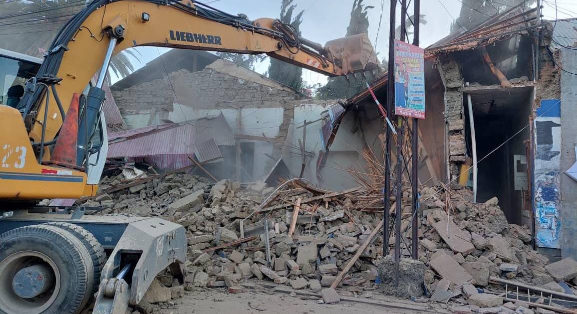 Liberarán más de 650 metros de ornato público en Oquendo