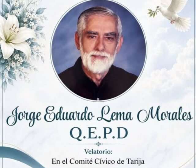 Jorge Lema Morales, abogado y docente de la UAJMS