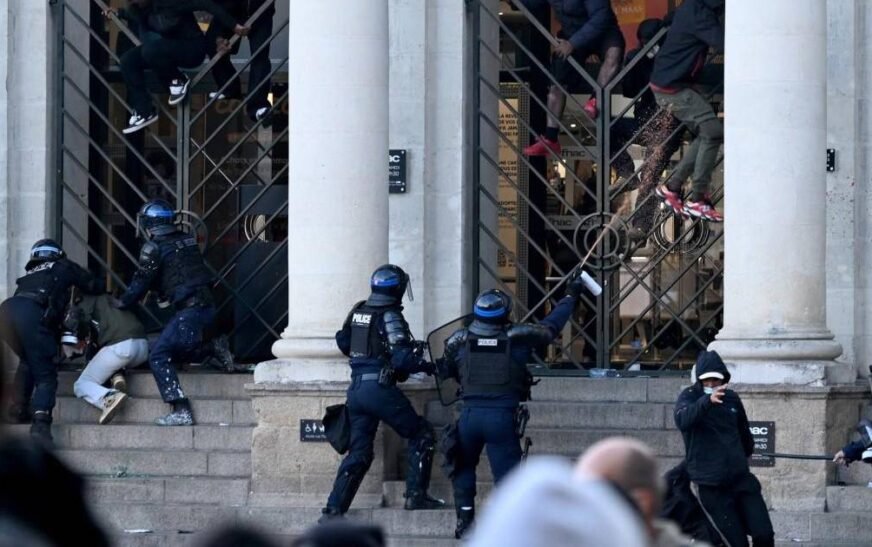 Macron promete castigos por saqueos y destrozos en Francia