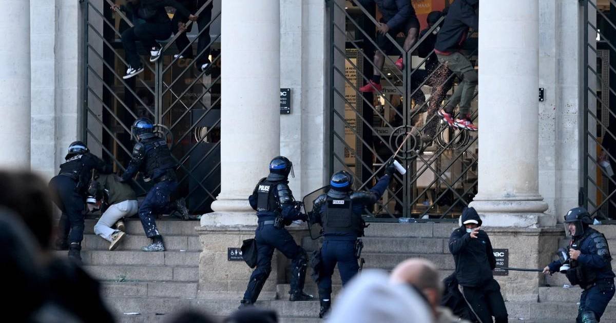 Macron promete castigos por saqueos y destrozos en Francia