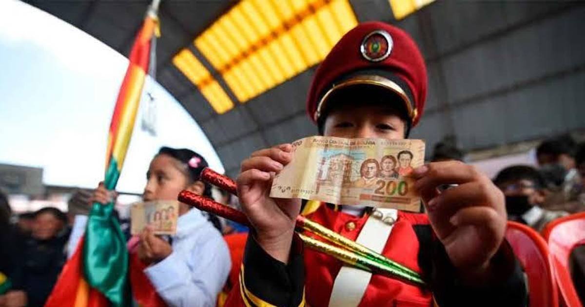 Bono Juancito Pinto inicia este lunes con cronograma por cédula
