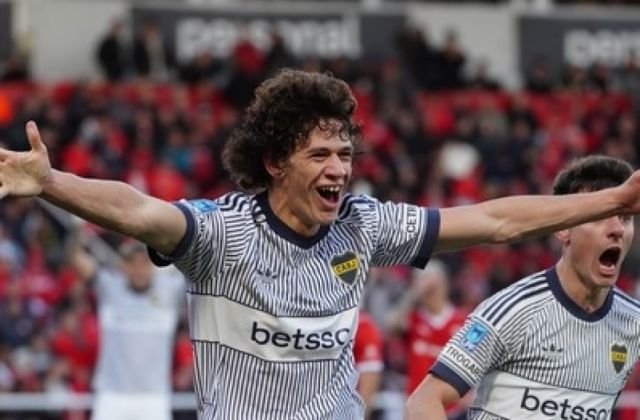Herrera marcó el 1-0 y Boca lidera la anual